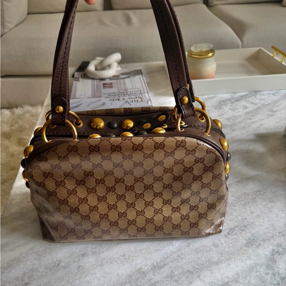Gucci Babouska Bag with Gold Accents - Picture 2 of 5